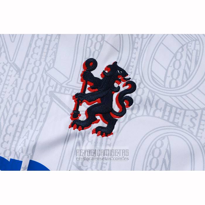 Chandal del Chelsea Manga Corta 2025-2026 Blanco - Pantalon Corto